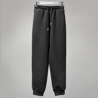 李宁束脚运动卫裤男子2025春季新款舒适针织潮流休闲长裤AKLV097