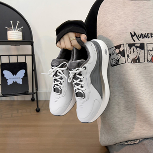 新款 FLEECE反光加绒保暖百搭休闲鞋 男子SOFT PLUS 李宁2025冬季