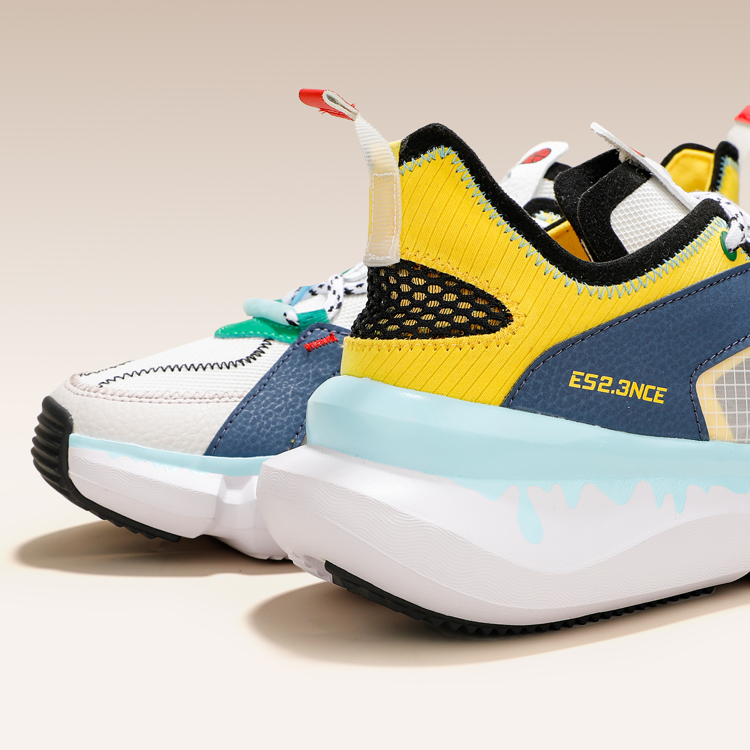 李宁悟道2.3休闲鞋男鞋2025夏季新款品牌老爹鞋透气运动鞋宽松版