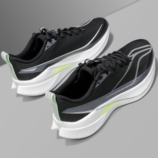 PRO 反光轻量高回弹䨻丝竞速训练跑鞋 男鞋 新款 2026春季 李宁赤兔9
