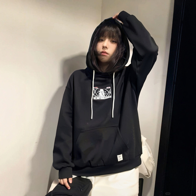 李宁lining卫衣2025新款秋季外套套头男款潮流长袖薄款美式连帽