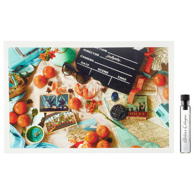 Atelier Cologne欧珑柠檬岛太平洋青柠柑橘明信片香水试管小样