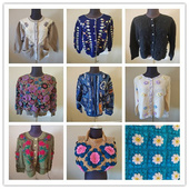 A11vintage古着毛衣外套女秋冬款 小众宽松日系百搭复古慵懒风上衣