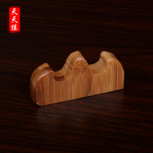 毛笔架竹制木制防摔毛笔笔搁文房四宝用品古风架笔竹质笔山摆件
