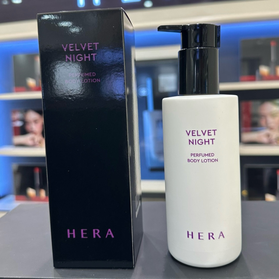 韩国直邮实名报关HERA赫拉夜色天鹅绒香氛身体乳滋润保湿香体乳