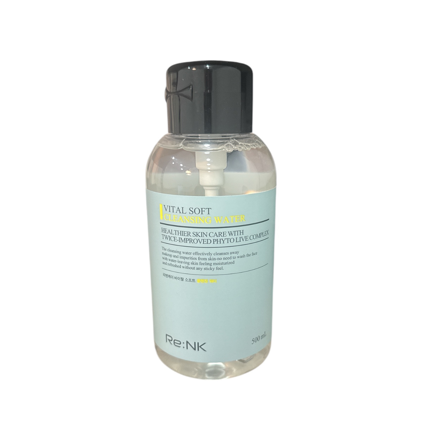 韩国直邮Re:NK丽人凯renk院用清爽保湿温和清洁净透卸妆水500ml