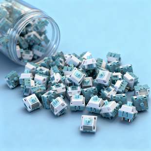 康腾特KTT\幽影静音轴\办公热插拔五脚键盘轴体\新品限时优惠