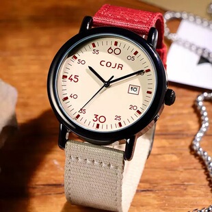 正品学生高颜值小众ins风考试考研手表适合初高中男女静音专用表