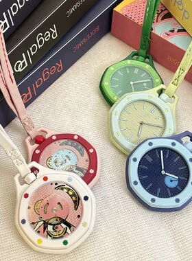 新款联名watch糖果色多巴胺手表学生男女八角石英表创意腕表手绳