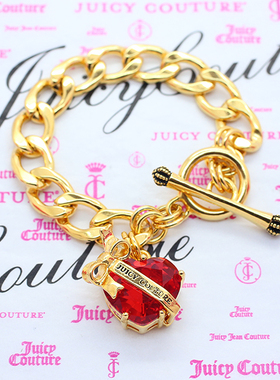 糖果色爱心蝴蝶结锆石基础款手链