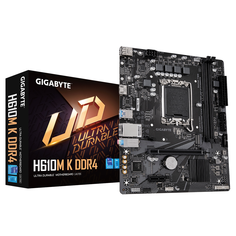 台式电脑主板H610B760英特尔CPU