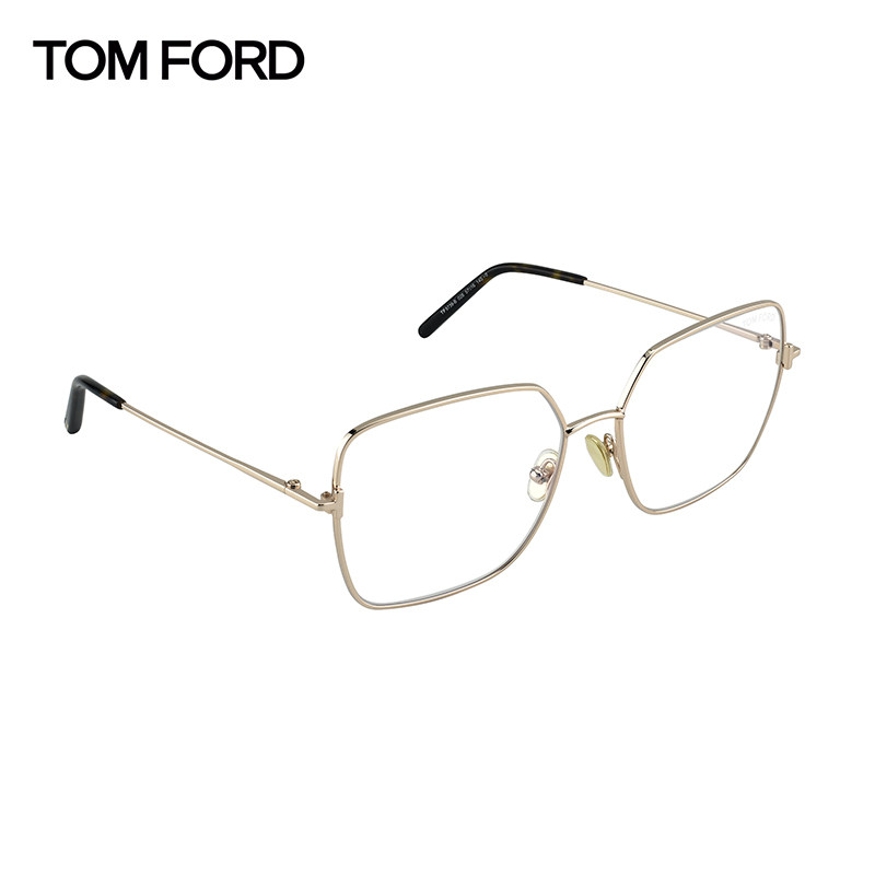 TomFord汤姆福特近视眼镜框架时尚金丝男女款送蔡司镜片FT5739B