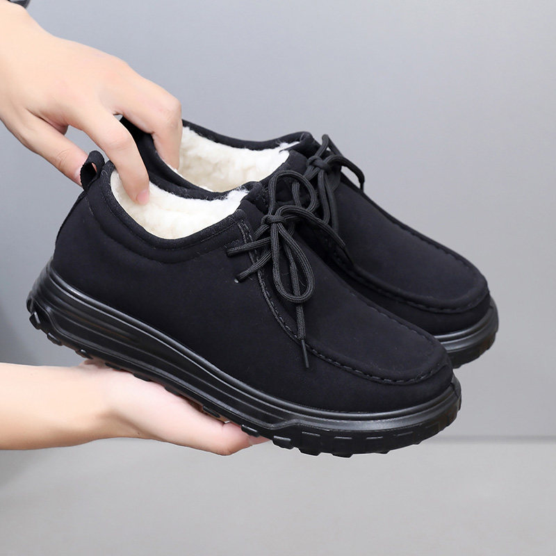 2025冬季新款老北京棉鞋男加绒保暖绵羊毛雪地靴防滑休闲爸爸棉靴,流行男鞋,棉鞋,淘宝优惠券,粉丝福利购,淘宝优惠卷