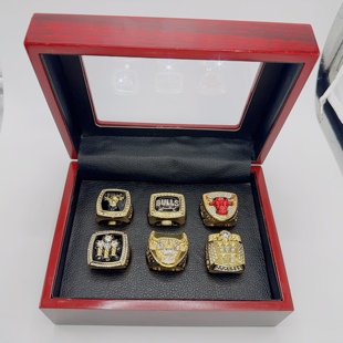 芝加哥公牛队篮球总冠军戒指收藏纪念礼品男生生日礼物篮球纪念品