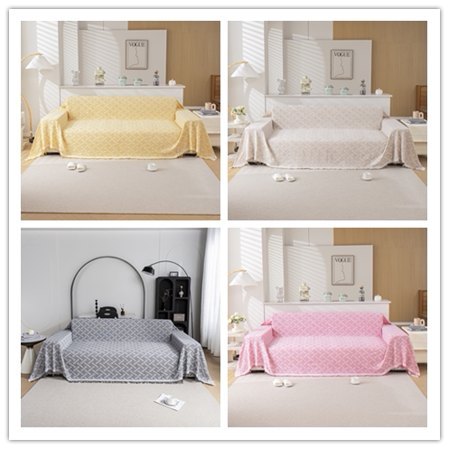 日式ins风小清新盖布复古沙发毯