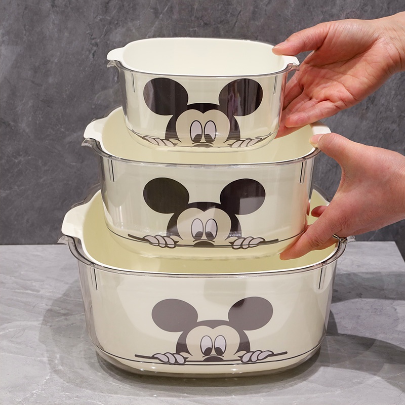 塑料双层洗菜盆沥水篮厨房家用客厅茶几水果果盘篮子盆子淘菜盆篮