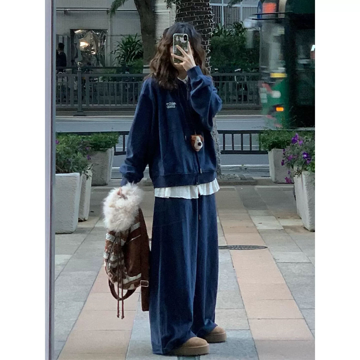 学院风运动服套装女秋季学生韩版时尚套装