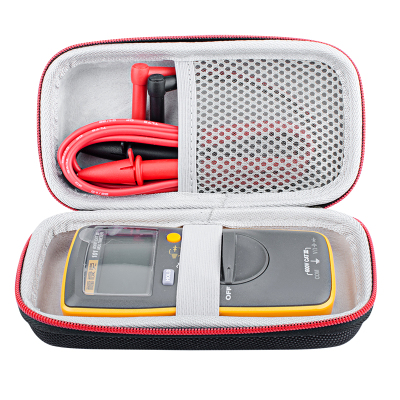 适用 FLUKE/福禄克F101/107万用表收纳包 便携式电工表保护套硬壳