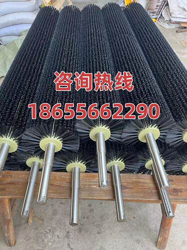 工业毛刷辊清洗机尼龙丝滚筒刷