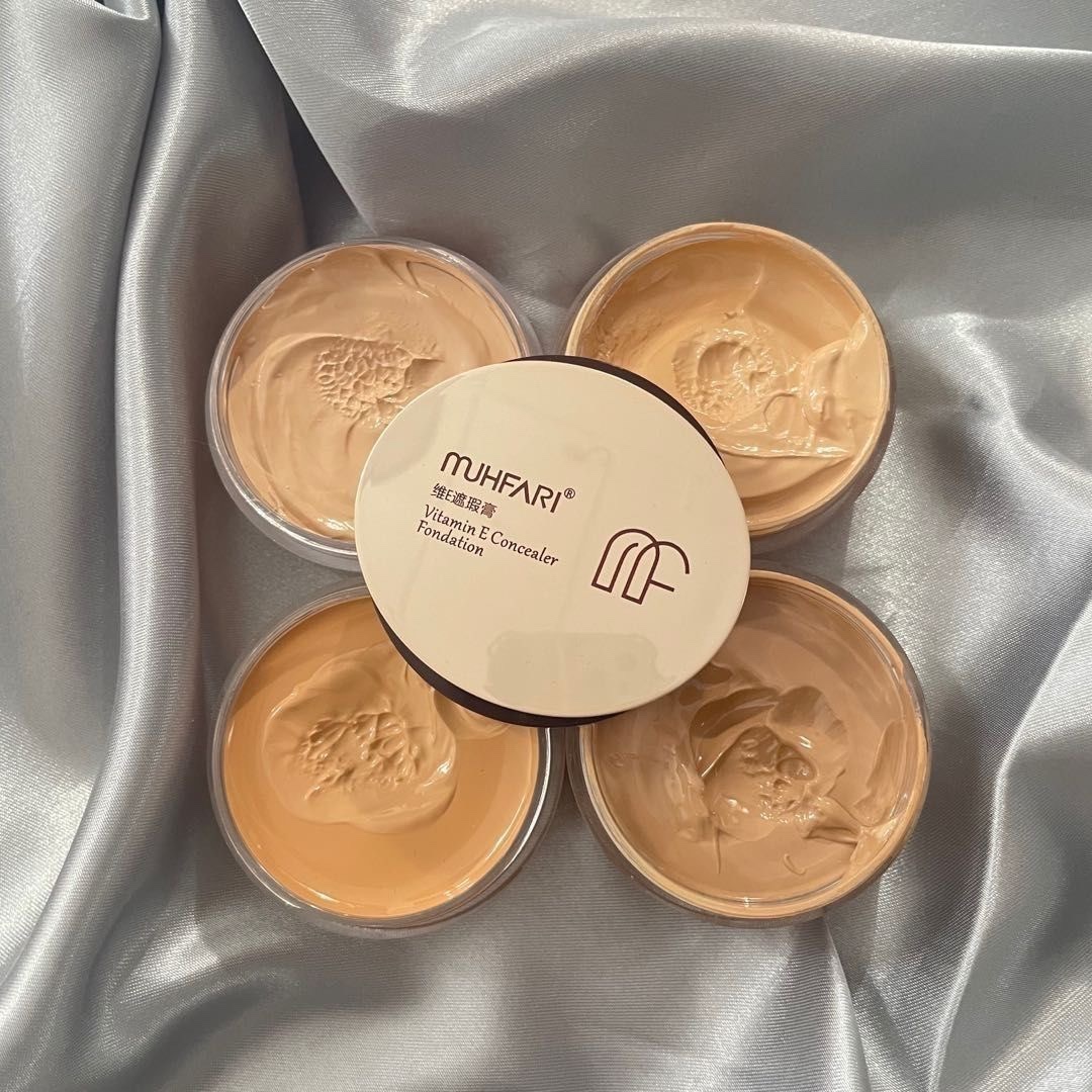 正品 MUHFARI遮瑕膏: 含有维生素E 养肤型遮瑕膏20g