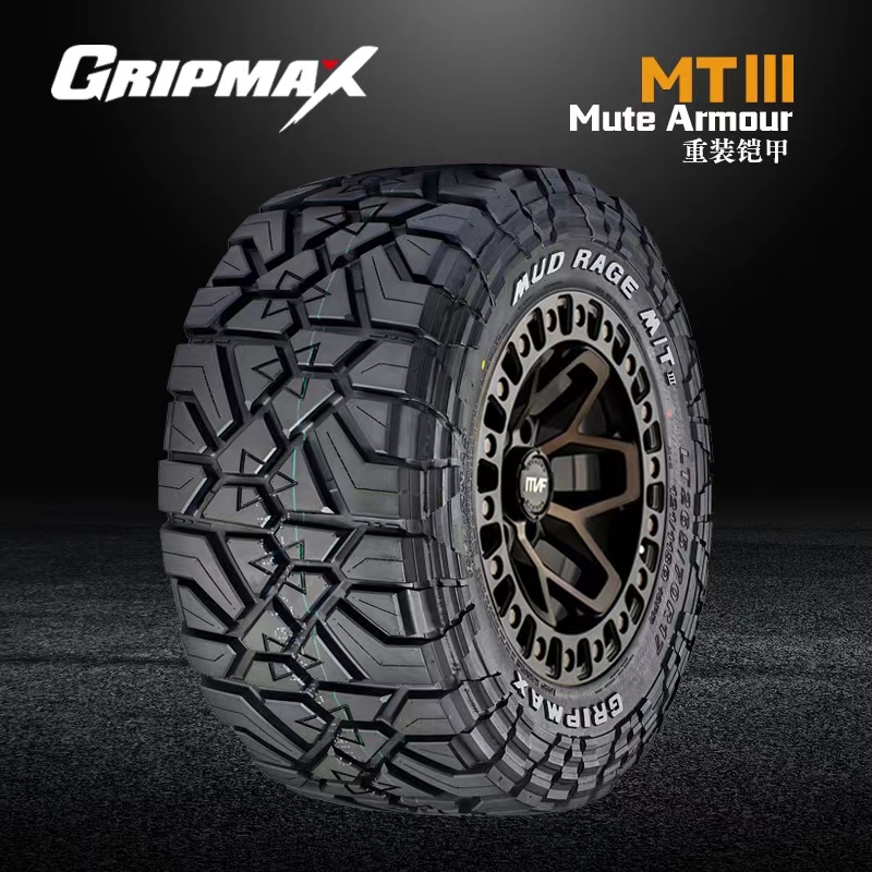 GRIPMAX撼路者MT3泥地越野轮胎265 70 R17/ 35 12.5 R17坦克300