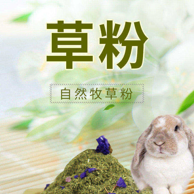 宠物提摩西草粉兔子营养草粉