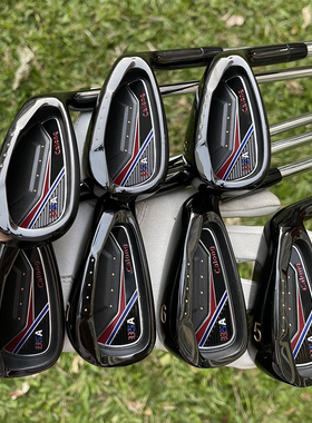 YAMAHERO 欧美潮流高尔夫球杆铁杆 56789PS7 支  S300 钢杆身套装