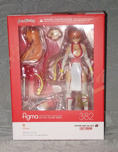 元祖模型 FIGMA 382 生或死 DEAD OR ALIVE 霞 C2ver. 现货