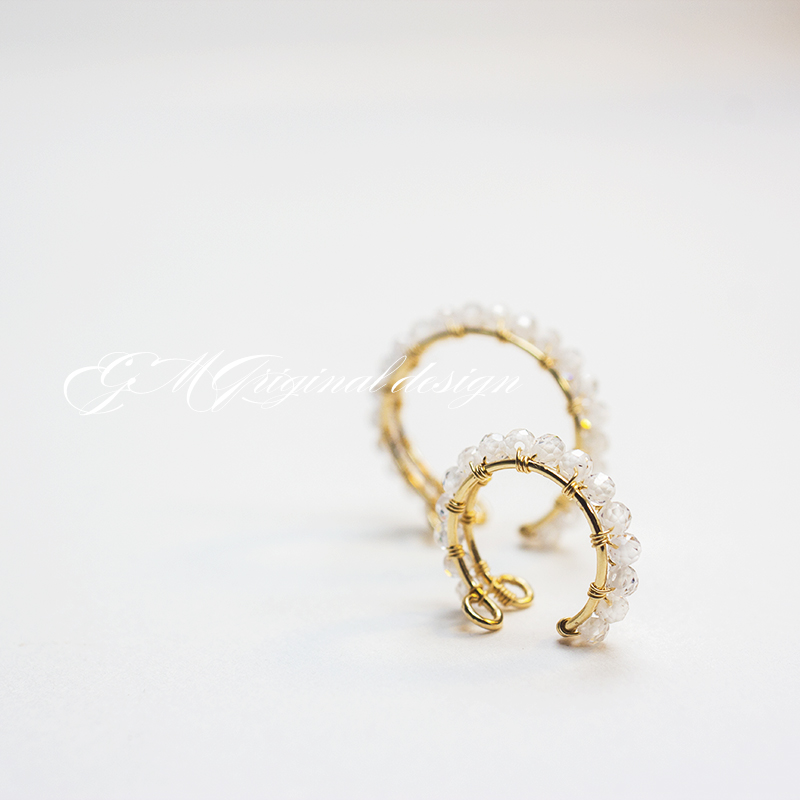 egm14k包金法式高级感简约锆石夏