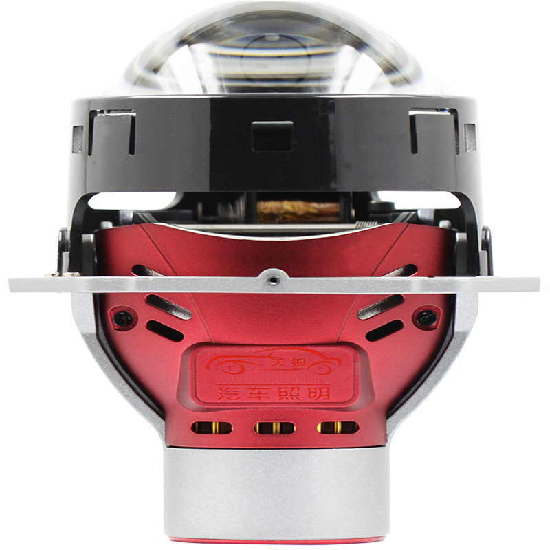 AFS随动大灯自带随动转向汽车透镜大灯升级LED双光透镜矩阵激光