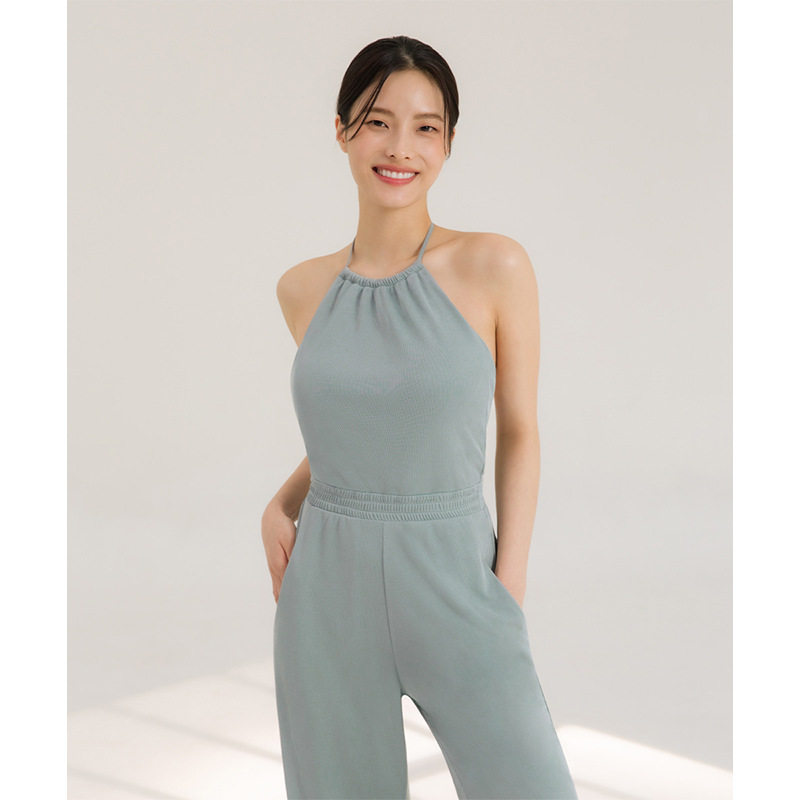印标订制小众设计瑜伽连体服套装