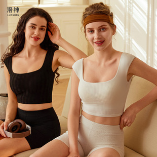 云禅修瑜伽服内观流瑜伽普拉提背心一体胸垫健身上衣跑步健身户外