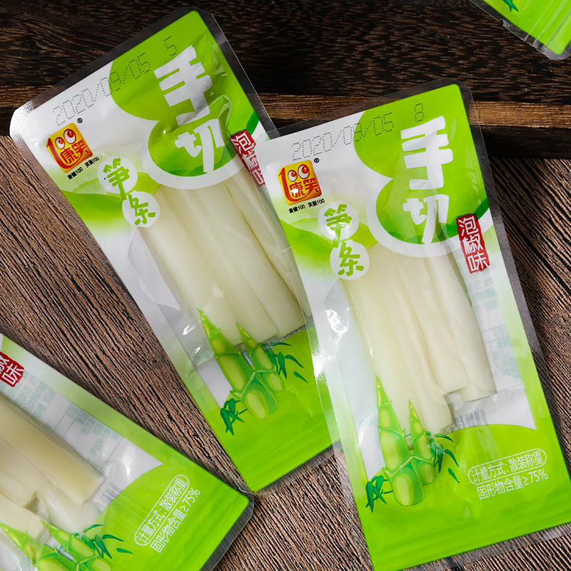 康笑笋条泡椒独立包装