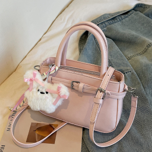 高级感轻奢小众手拎包单肩斜挎水桶包 潮春季 斜挎包包女款 2026新款