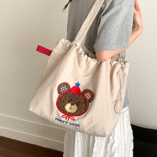 大包包女款2026新款时尚轻便通勤托特包大容量女包学生上课单肩包