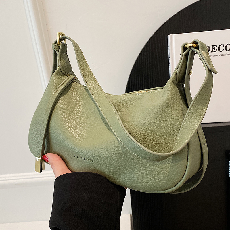 春夏质感纯色斜挎包时尚清新包袋