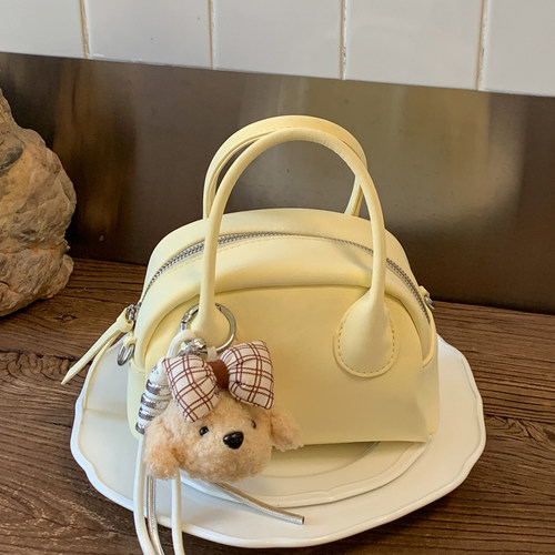 超火上班小拎包包女款2026新款潮春季好看单肩包百搭通勤斜挎小包