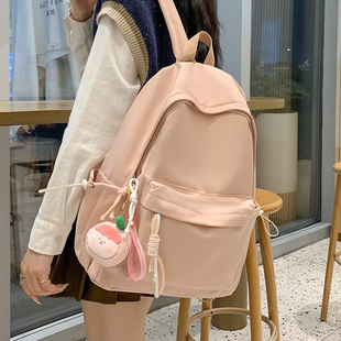 大容量双肩包女新款 书包大学生轻便旅行女士手提背包 2025春季 时尚