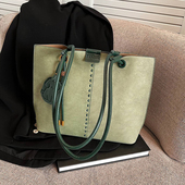 潮流行单肩包大容量托特包休闲时尚 高级感包包女款 2025新款 通勤包