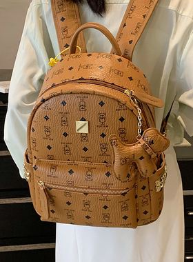 背包女士双肩包女2025新款时尚高级感书包女生大学生出行手提包潮