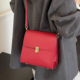 红色包包女款 高级质感轻奢小众单肩斜挎包女包 时尚 2026新款 潮春季