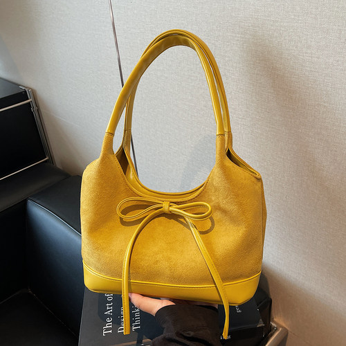 2025新款小众韩版大容量蝴蝶结包