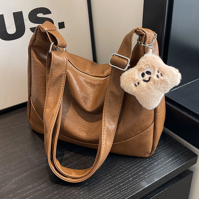 时尚单肩简约手提流行通勤托特包