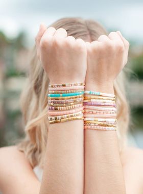 日本进口tila串珠饰品海滩手链