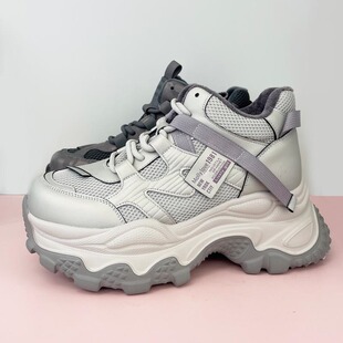 莫丽爱 MOLLY LOVE老爹鞋女2025新款冬季加绒百搭运动休闲鞋