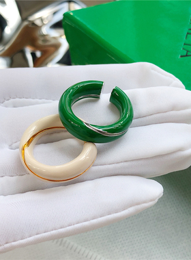 高级感滴釉轻奢戒指百搭