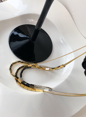 longbaoacc欧美复古小众手链几何