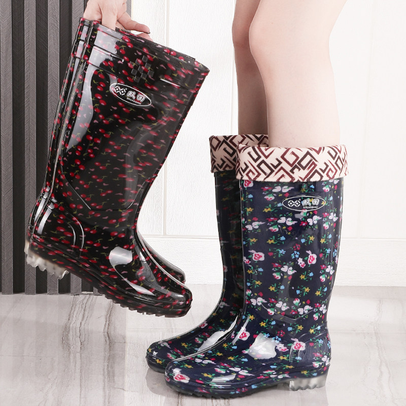 高筒雨鞋女防滑水鞋女士长筒时尚雨靴牛筋底套鞋成人防水胶鞋水靴,居家日用,雨鞋/雨靴,淘宝优惠券,粉丝福利购,淘宝优惠卷