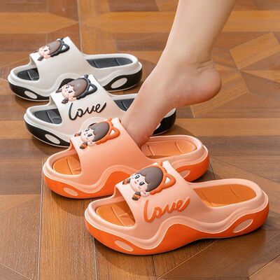 外穿拖鞋女款踩屎感夏季新款时尚增高颜值厚底防滑防水超软底女拖