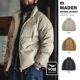 马登工装 休闲立领90白鸭绒羽绒服户外防风面包服保暖外套男冬 美式